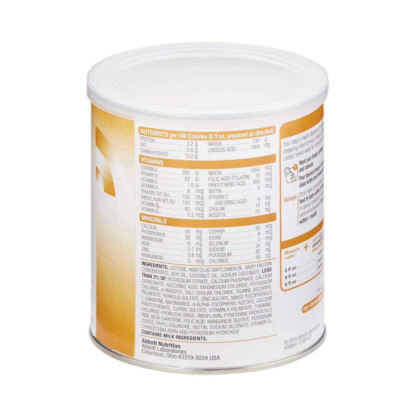 Similac® PM 60 / 40 Low Iron Powder Infant Formula, can