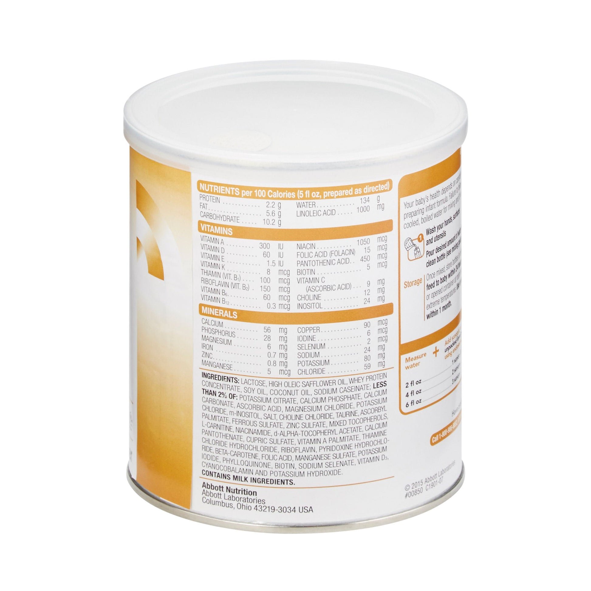Similac® PM 60 / 40 Low Iron Powder Infant Formula, can