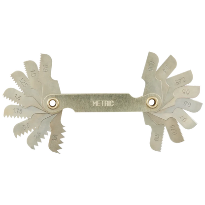 Milwaukee 0.35-3.00 mm Metric Thread Pitch Gauge 49-57-5012 | Metal