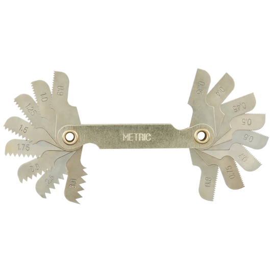 Milwaukee 0.35-3.00 mm Metric Thread Pitch Gauge 49-57-5012 | Metal