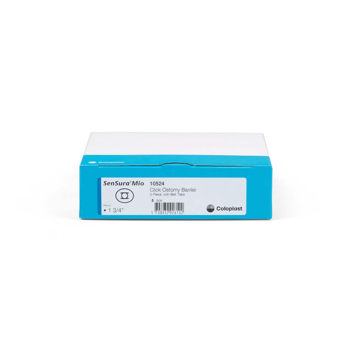 SenSura® Mio Click Barrier, Stoma Opening, Blue Color Match