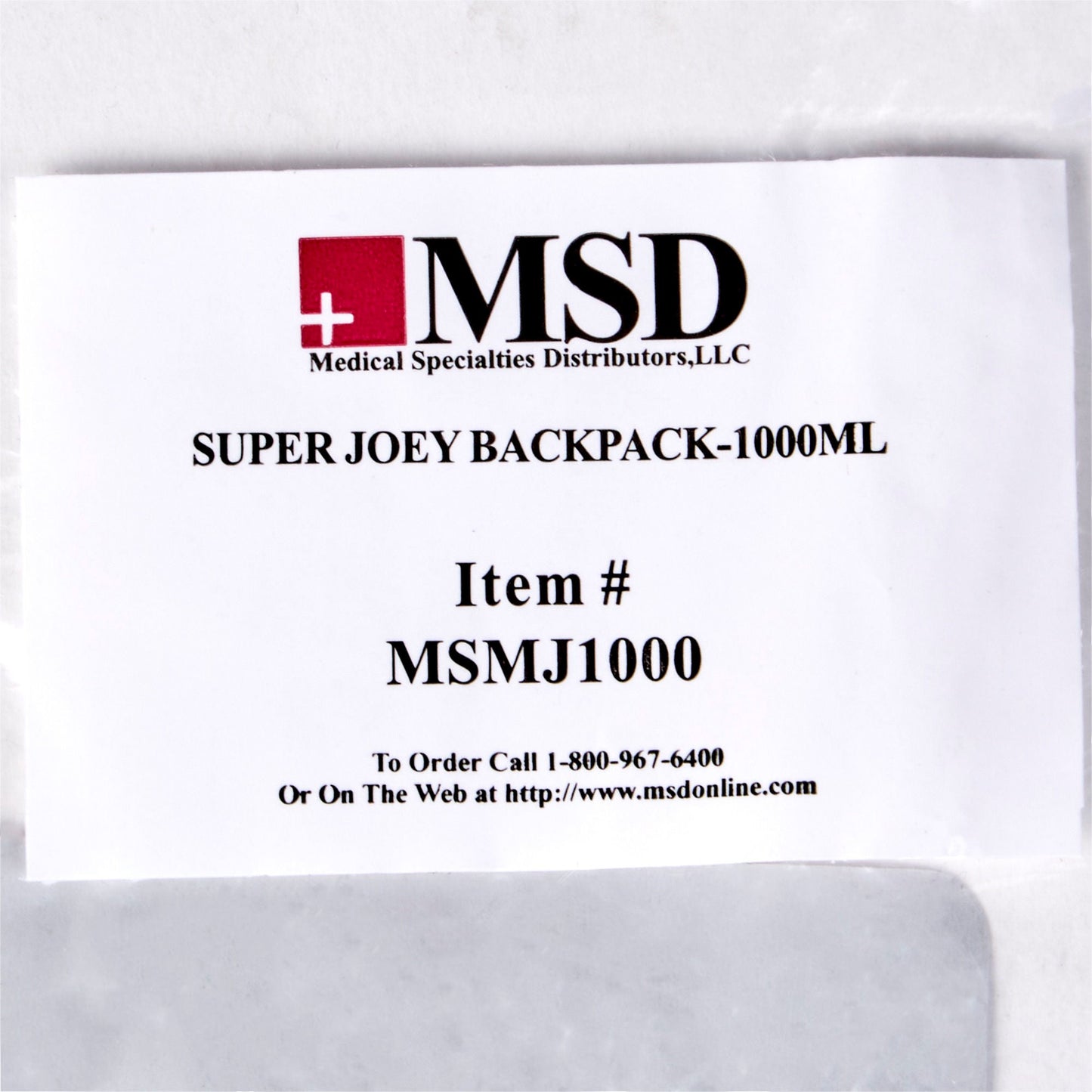 McKesson Feeding Pump Backpack for Two Bags, Kangaroo™ Dual Flush System