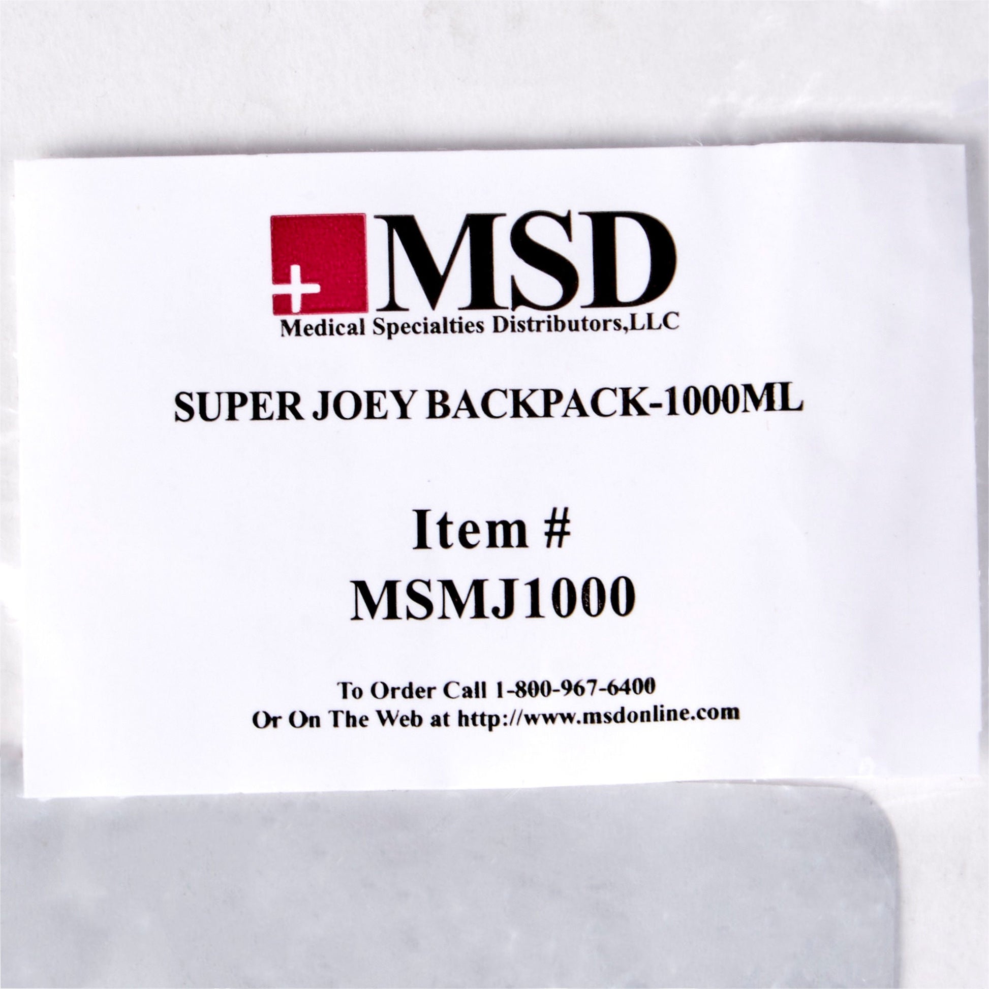 McKesson Feeding Pump Backpack for Two Bags, Kangaroo™ Dual Flush System