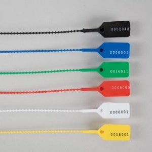 Health Care Logistics Easy Pull-Tight Seal Consecutively Numbered Blue Polypropylene 8-7/8 Inch