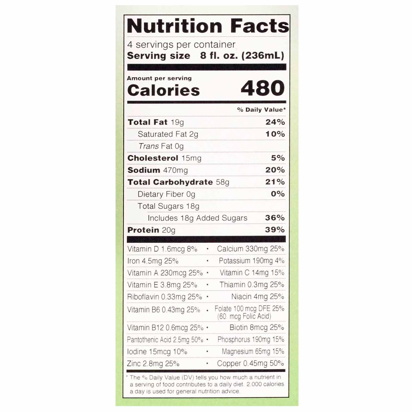 Med Pass® 2.0 Vanilla Fortified Nutritional Shake, Carton
