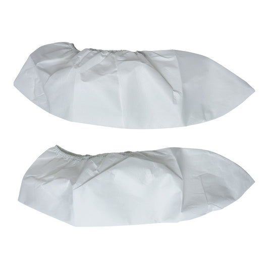 Cleanroom Shoe Cover One Size Fits Most Shoe High Nonskid Sole White