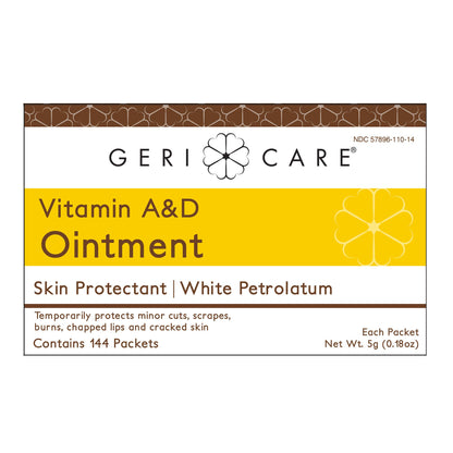 Geri-Care® Vitamin A & D Ointment Skin Protectant with Petrolatum, Packet