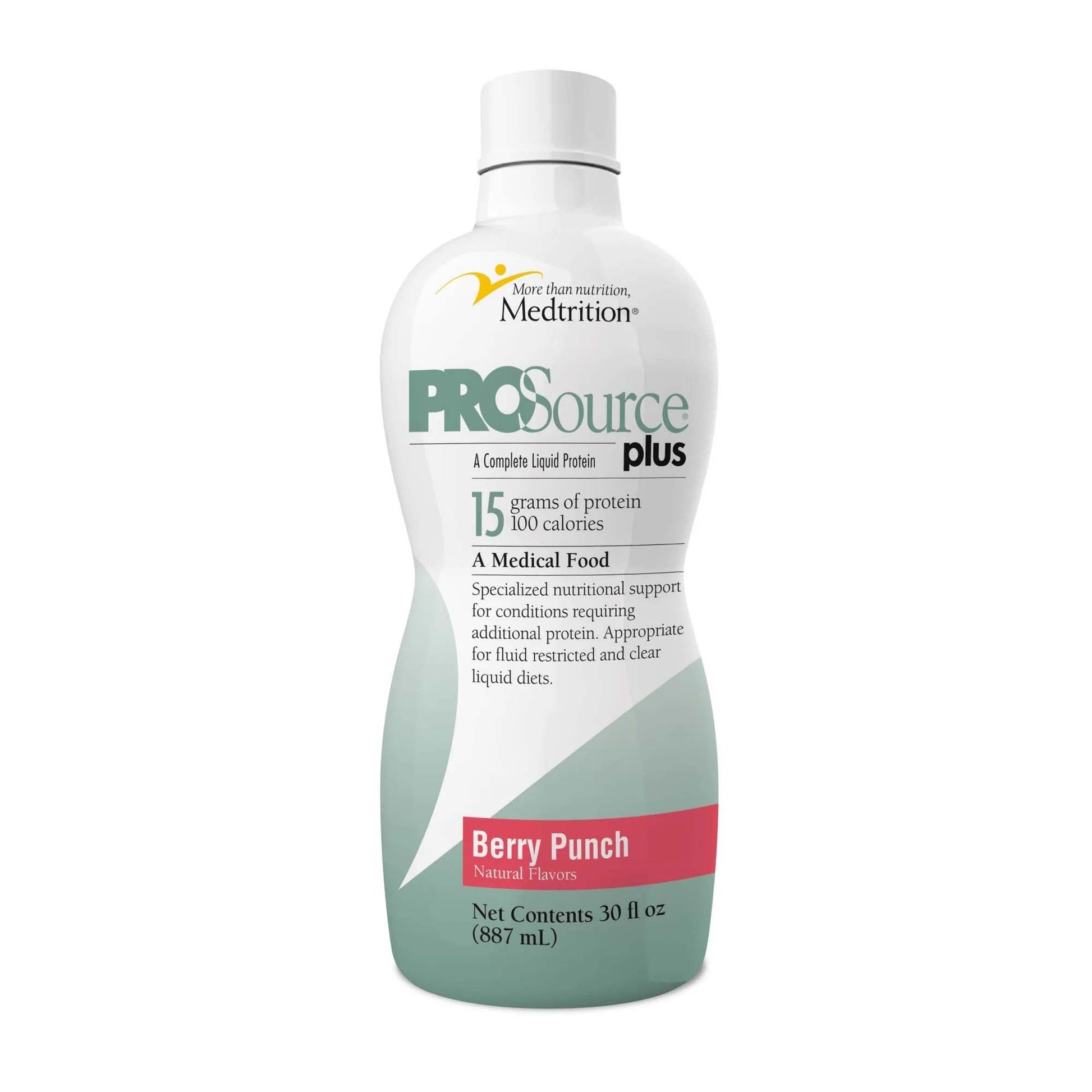 ProSource® Plus Berry Punch Collagen and Whey Protein Formula, Bottle
