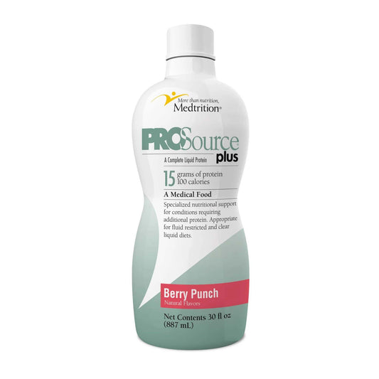 ProSource® Plus Berry Punch Collagen and Whey Protein Formula, Bottle
