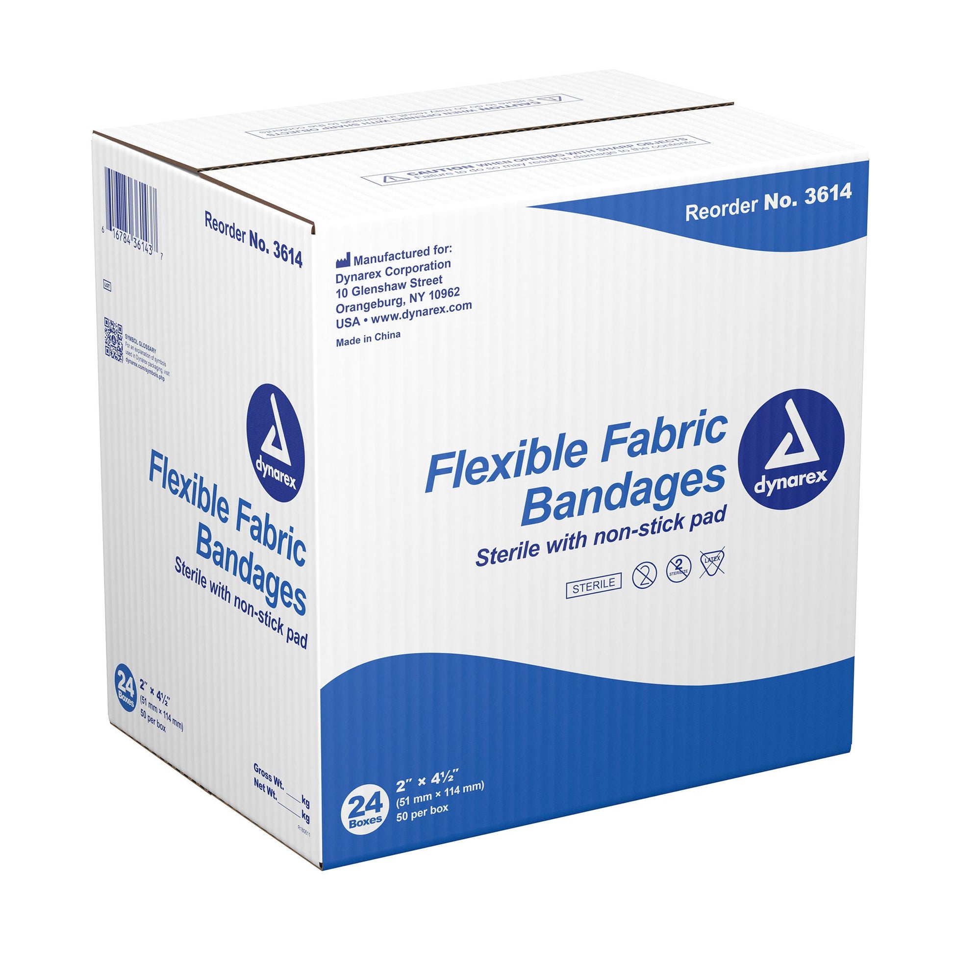 dynarex® Tan Adhesive Strip