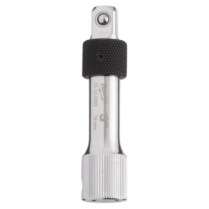 Milwaukee 3/8" Drive 3" Locking Extension 43-24-9303 | 3/8 in Drive, Chrome Vanadium Steel
