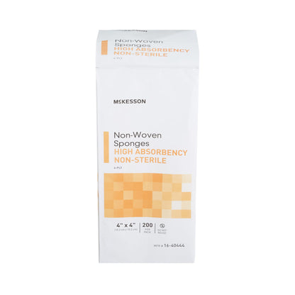 McKesson Nonwoven Sponge, Four Ply