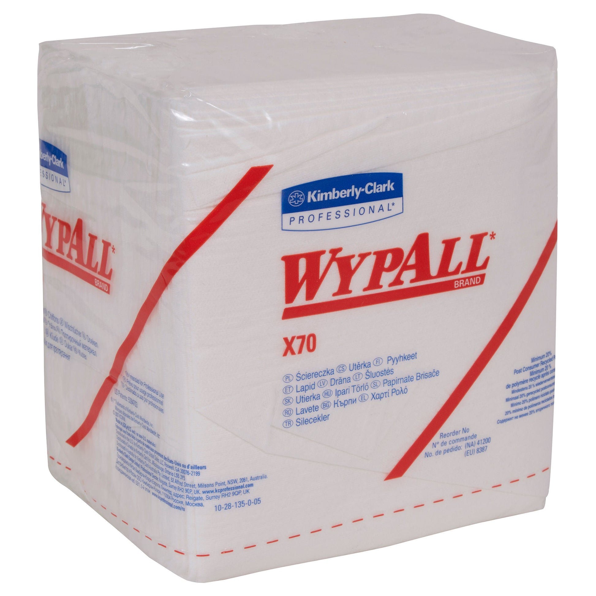 WypAll® PowerClean™ X70 Medium Duty Cloths