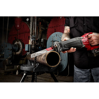 Milwaukee 9" 8 TPI TORCH with Carbide Teeth SAWZALL Blade (1 PK) 48-00-5202 | 9 in Blade Length