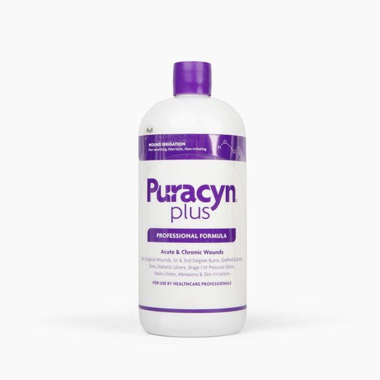 Puracyn Plus Wound Cleanser 32 oz. Instill / Spikeable Application Bottle NonSterile Antimicrobial