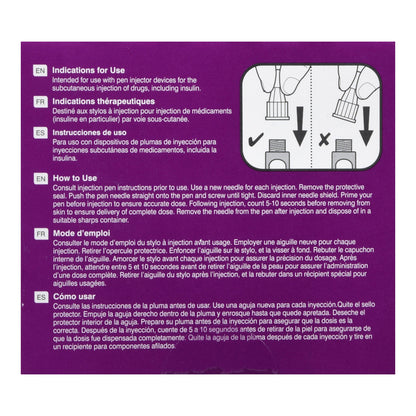 Unifine® Pentips® Standard Insulin Pen Needle, 6-millimeter