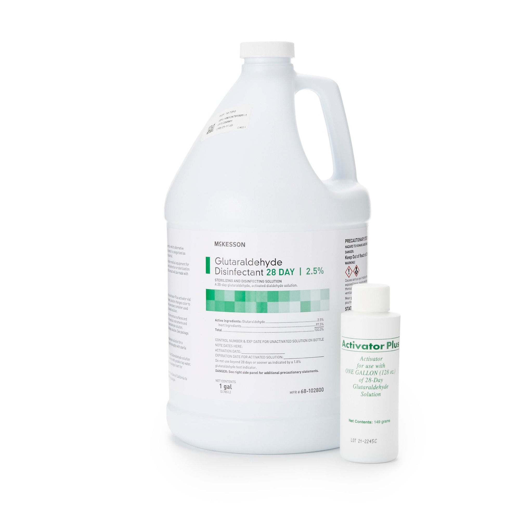 McKesson Glutaraldehyde High Level Disinfectant, 1-gallon Jug – Case of 4 - view 2