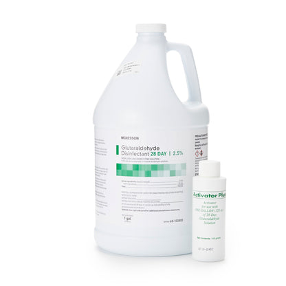 McKesson Glutaraldehyde High Level Disinfectant, 1-gallon Jug – Case of 4 - view 2