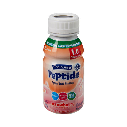 PediaSure® Peptide 1.0 Cal Peptide-Based Nutrition, Strawberry, Bottle