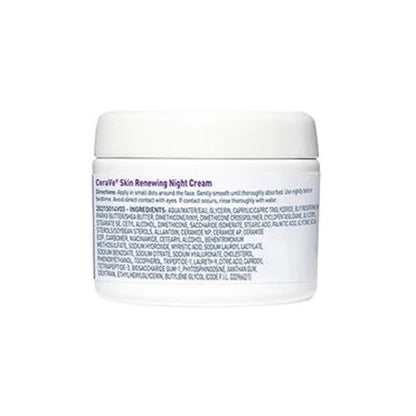 CeraVe® Skin Renewing Night Cream Peptide Complex, Jar