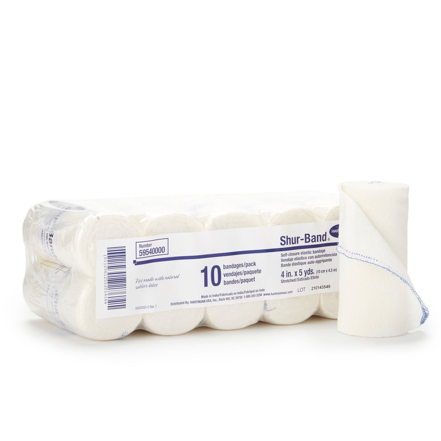 Shur-Band® LF Single hook-and-loop closure Elastic Bandage