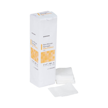 McKesson Nonwoven Sponge, Four Ply