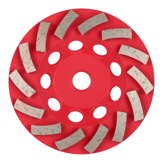Milwaukee 4-1/2" DIAMOND MAX Turbo Diamond Cup Wheel - 14 Segment 49-93-7784 | Diamond Coated