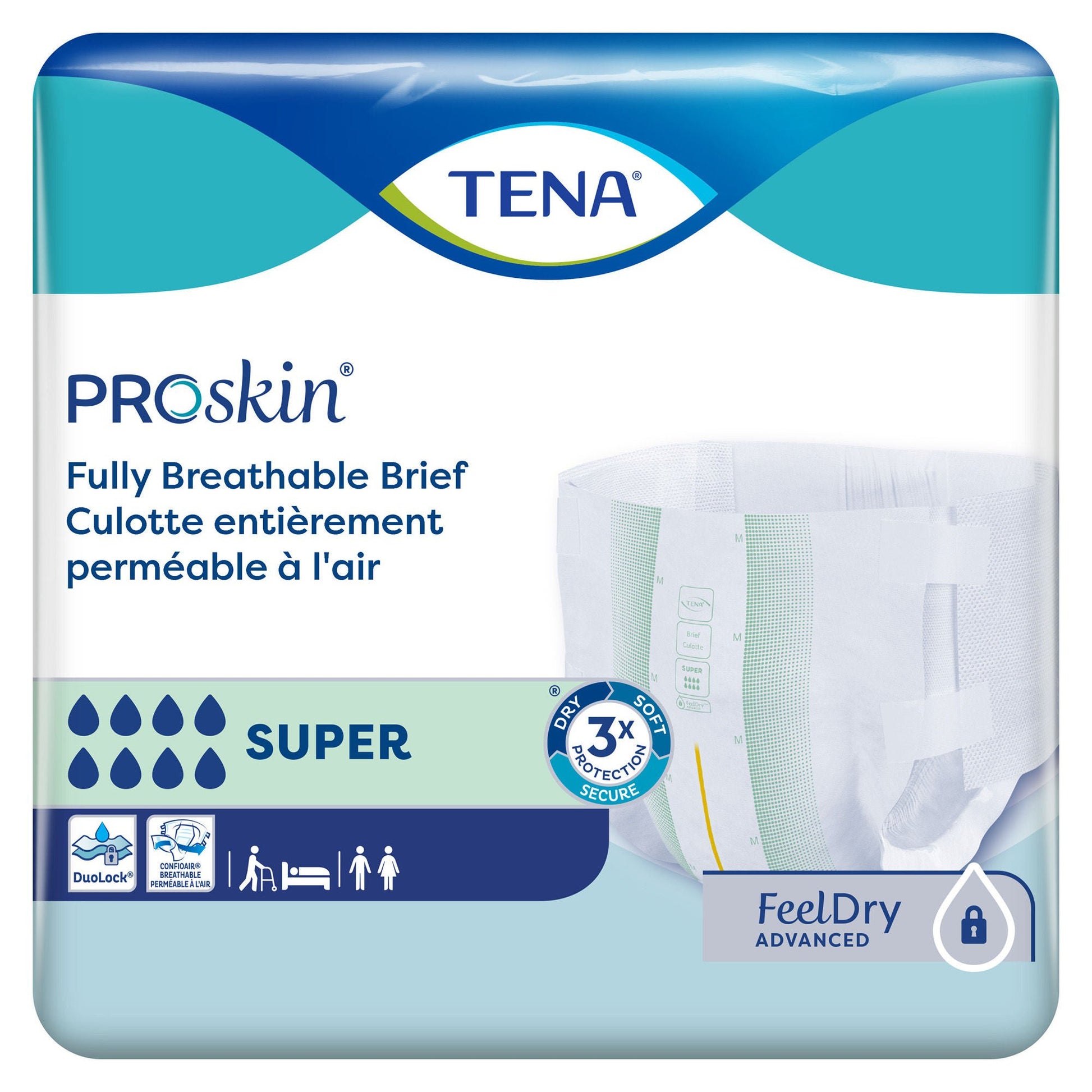 Tena® ProSkin™ Briefs, Super Absorbency