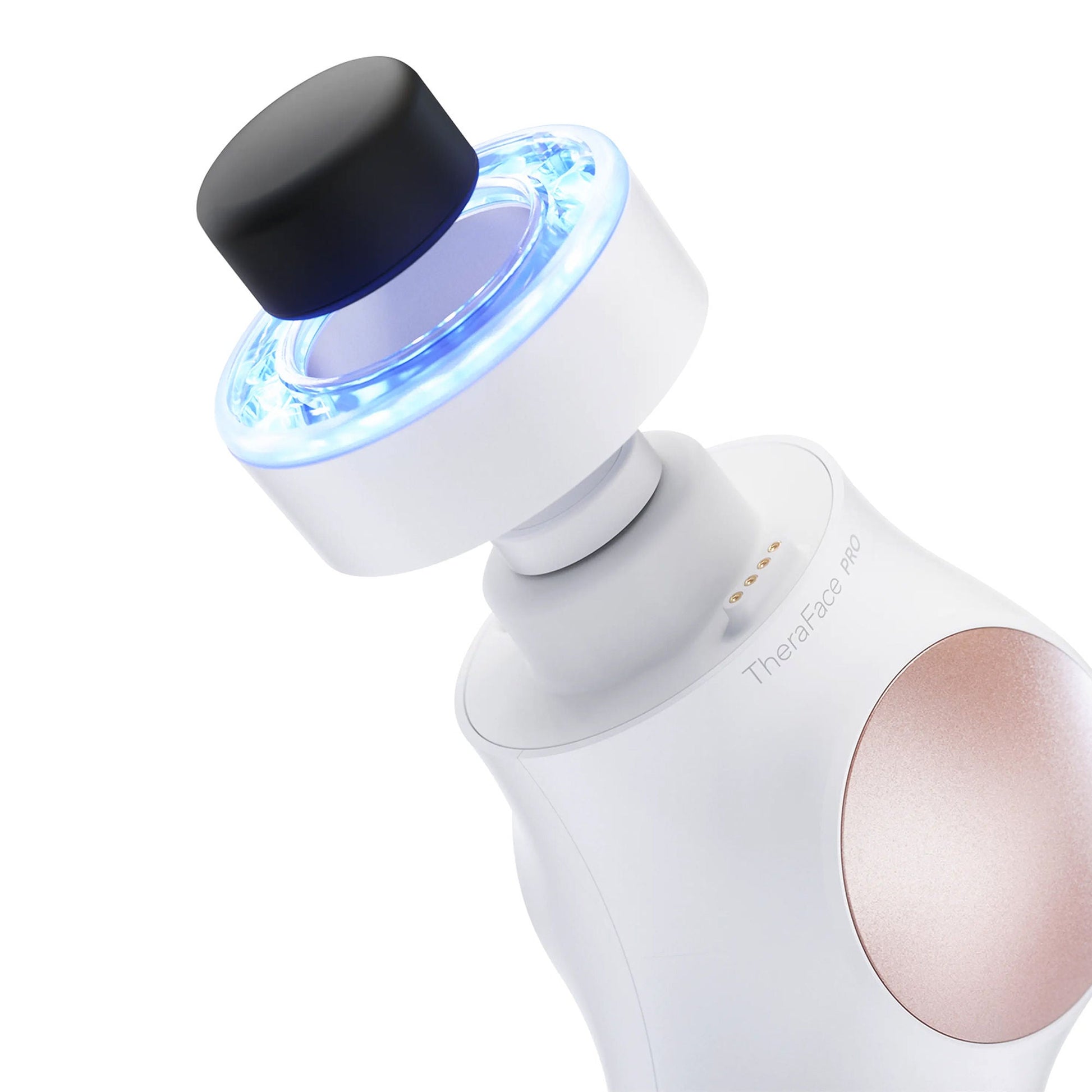 TheraFace Pro Hand-Held Face Massager & Cleanser, White