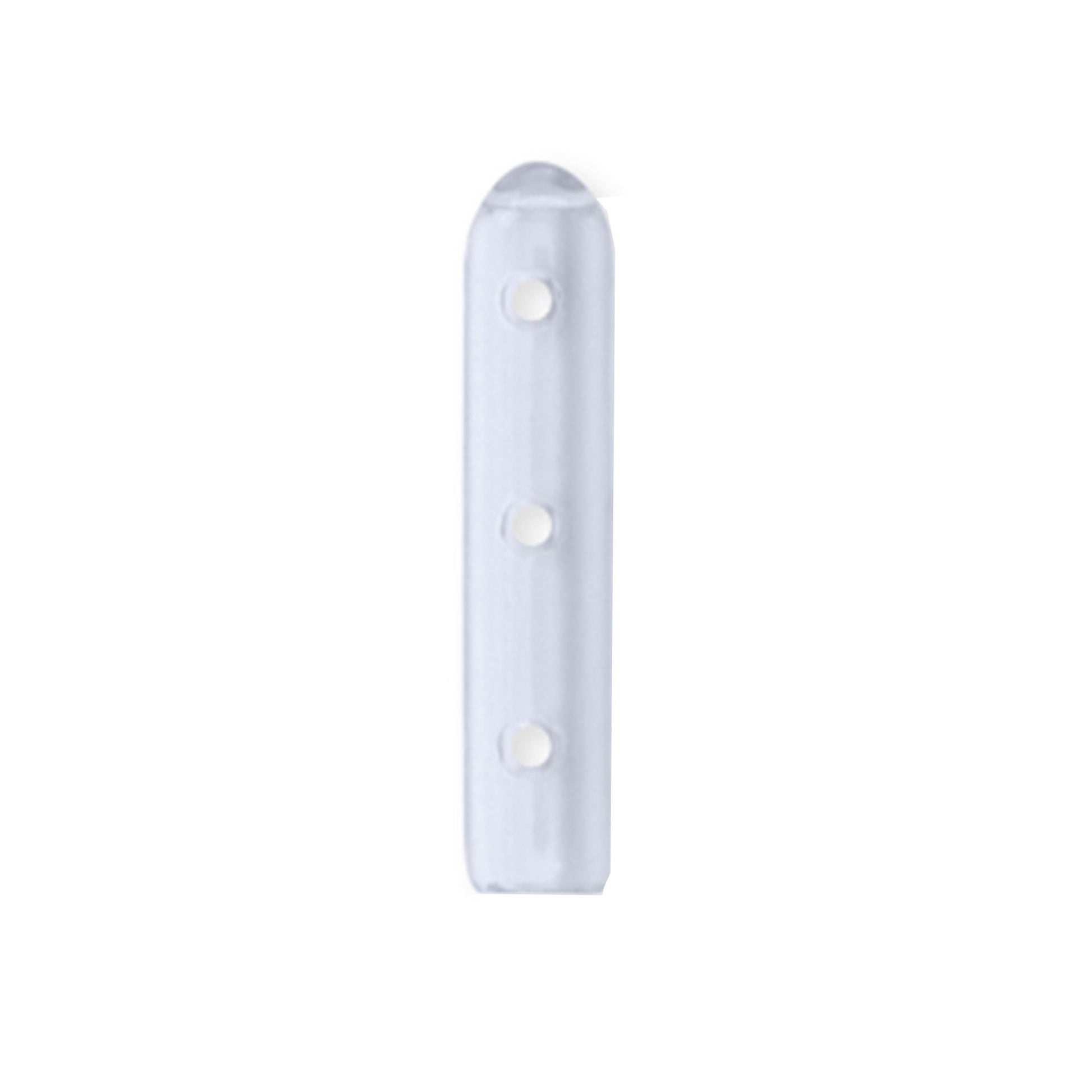 Instrument Tip Protecting Cap 0.109 OD X Inch, Clear, With Vent, Round, Sterile, Disposable