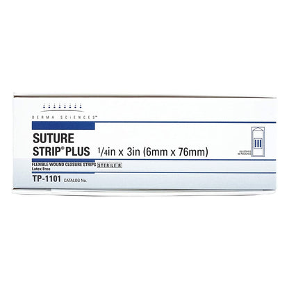 Suture Strip Plus Skin Closure Strip Nonwoven Polyamide Flexible Strip Tan