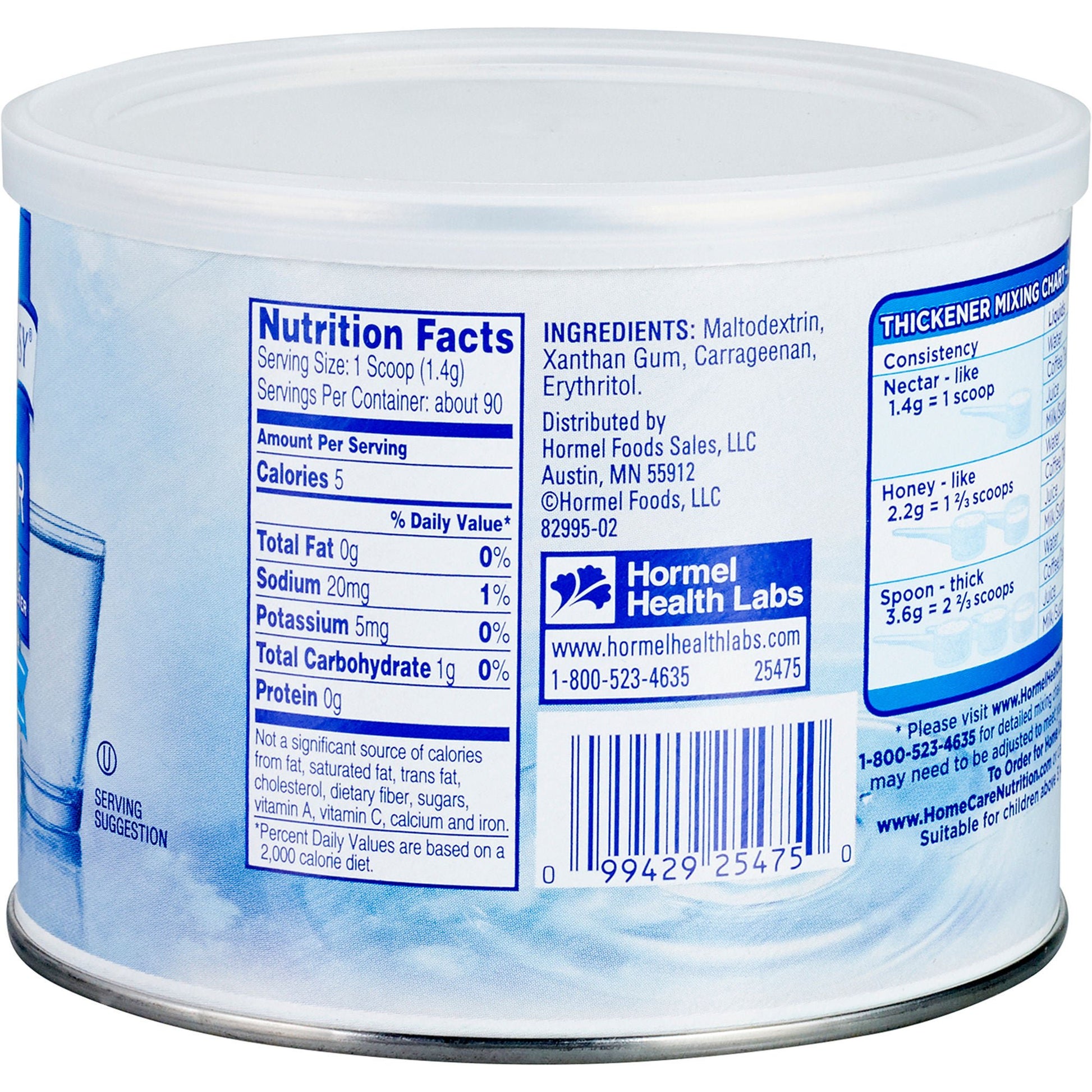 Thick & Easy® Clear Food and Beverage Thickener, canister