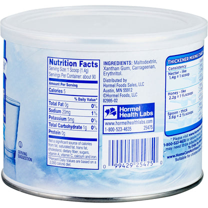 Thick & Easy® Clear Food and Beverage Thickener, canister