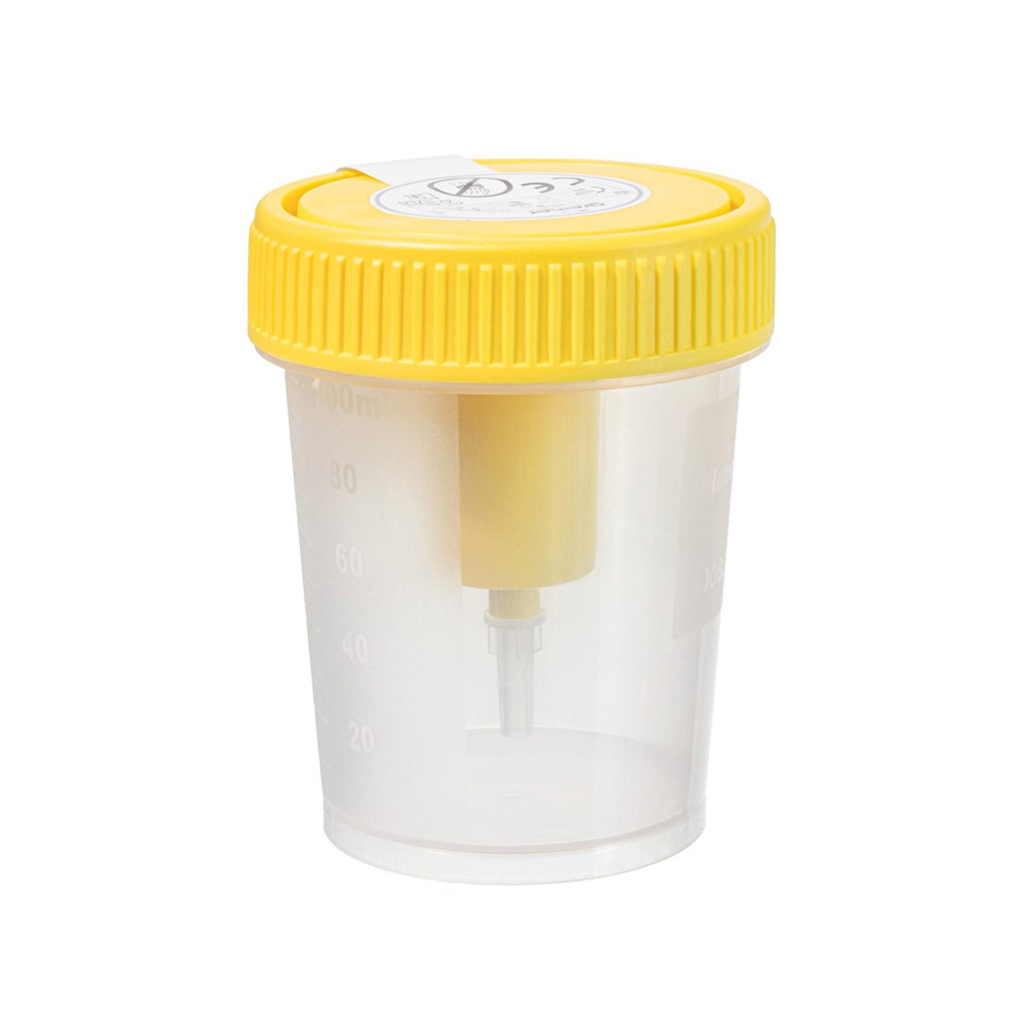 Urine Specimen Container with Integrated Transfer Device (3.4 oz.) Screw Cap Patient Information