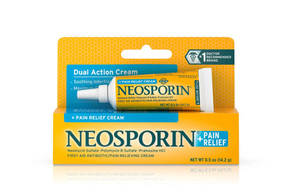 Neosporin® + Pain Relief Cream Maximum Strength, tube