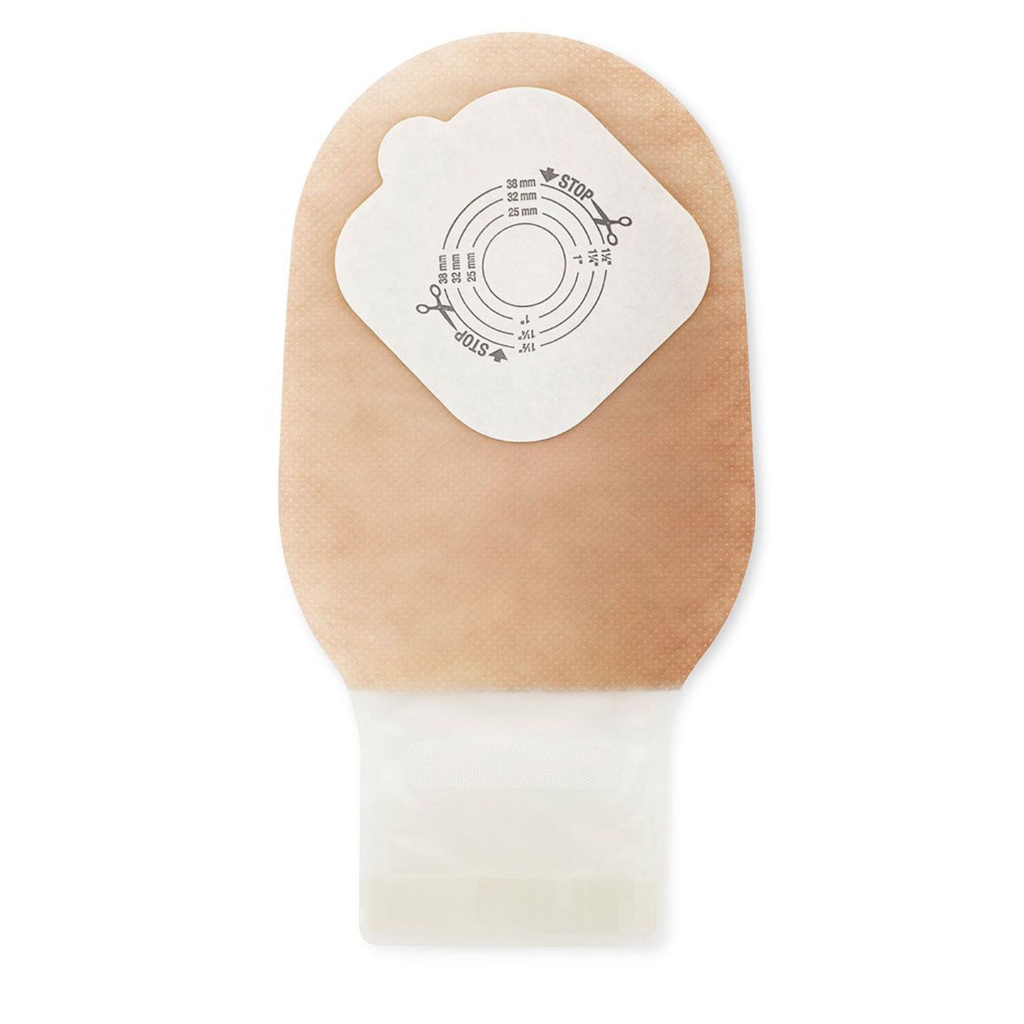 Pouchkins™ One-Piece Pediatric Ostomy Pouch, Cut to Fit Stomas up to