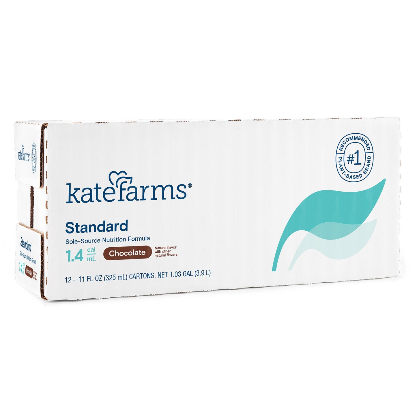 Kate Farms® Standard 1.4 Chocolate Sole-Source Nutrition Formula, carton