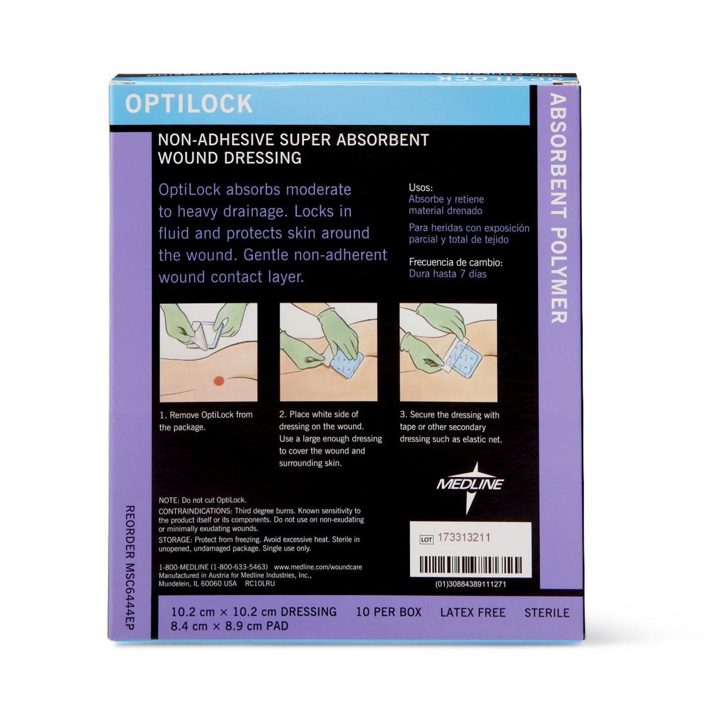 Optilock Super Absorbent Dressing