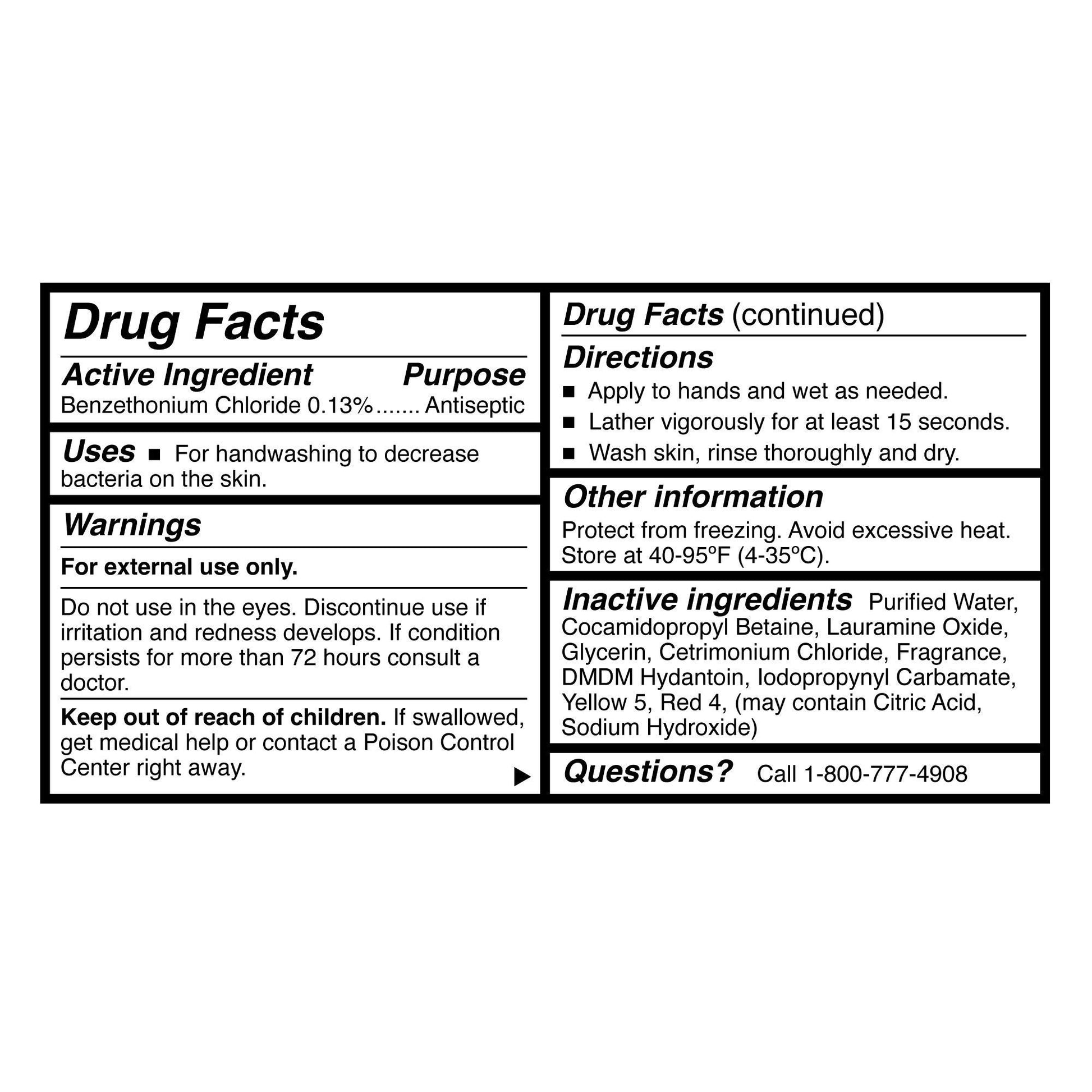 McKesson Clean Scent Foaming Antibacterial Soap, Bottle