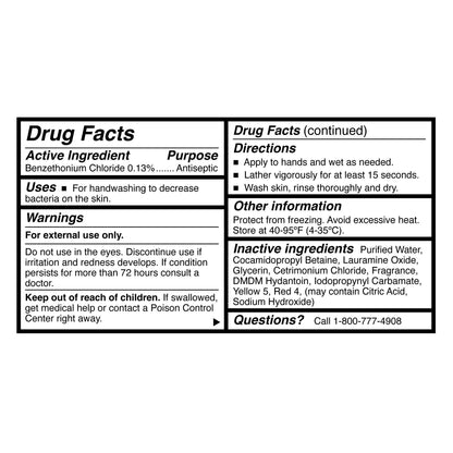 McKesson Clean Scent Foaming Antibacterial Soap, Bottle