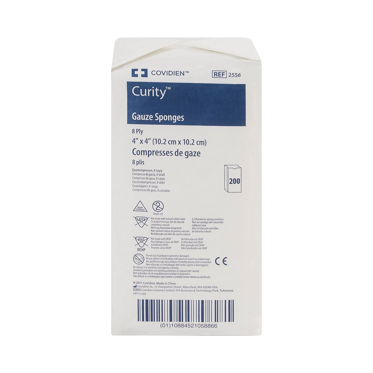Curity™ USP Type VII Gauze Sponge, 8-Ply