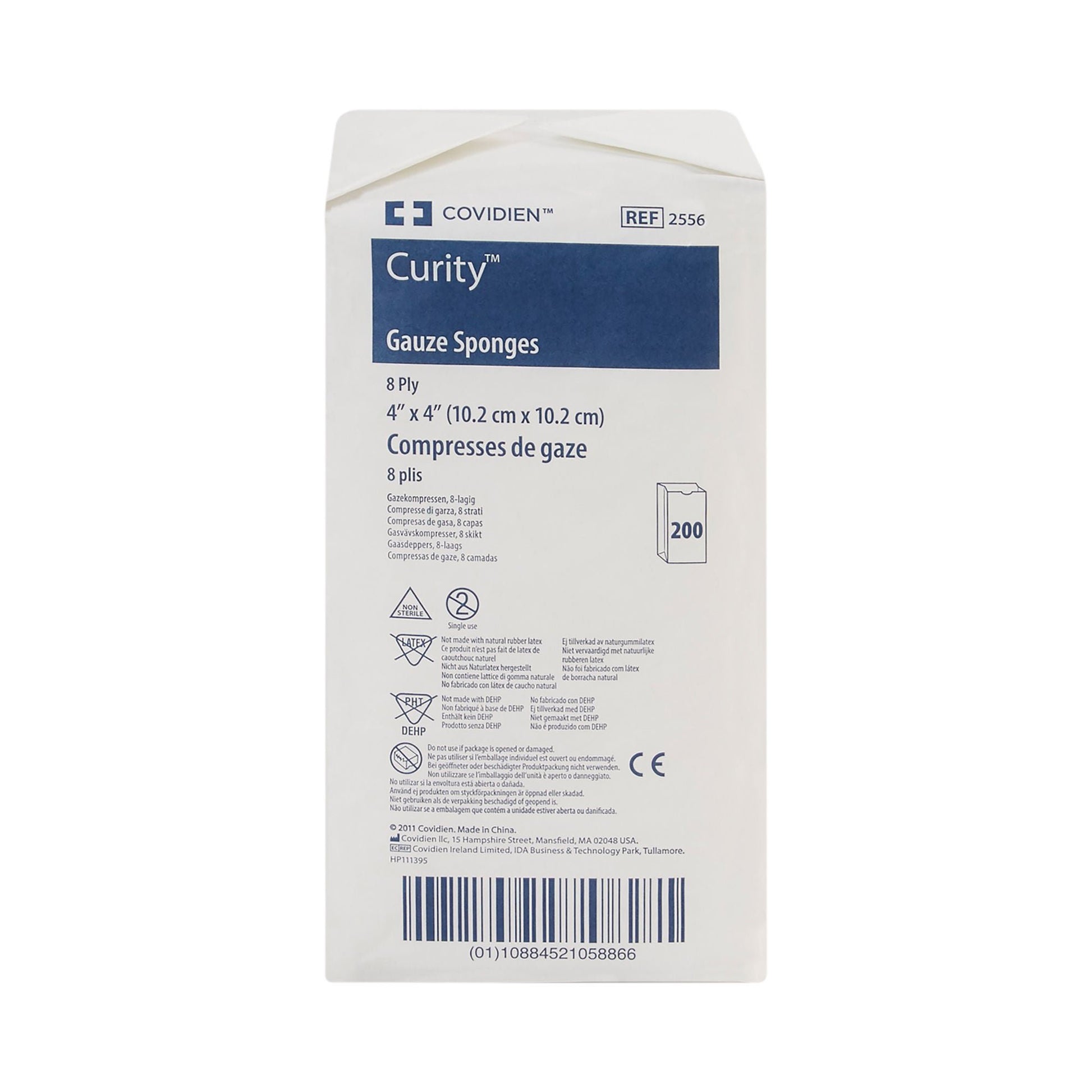 Curity™ USP Type VII Gauze Sponge, 8-Ply