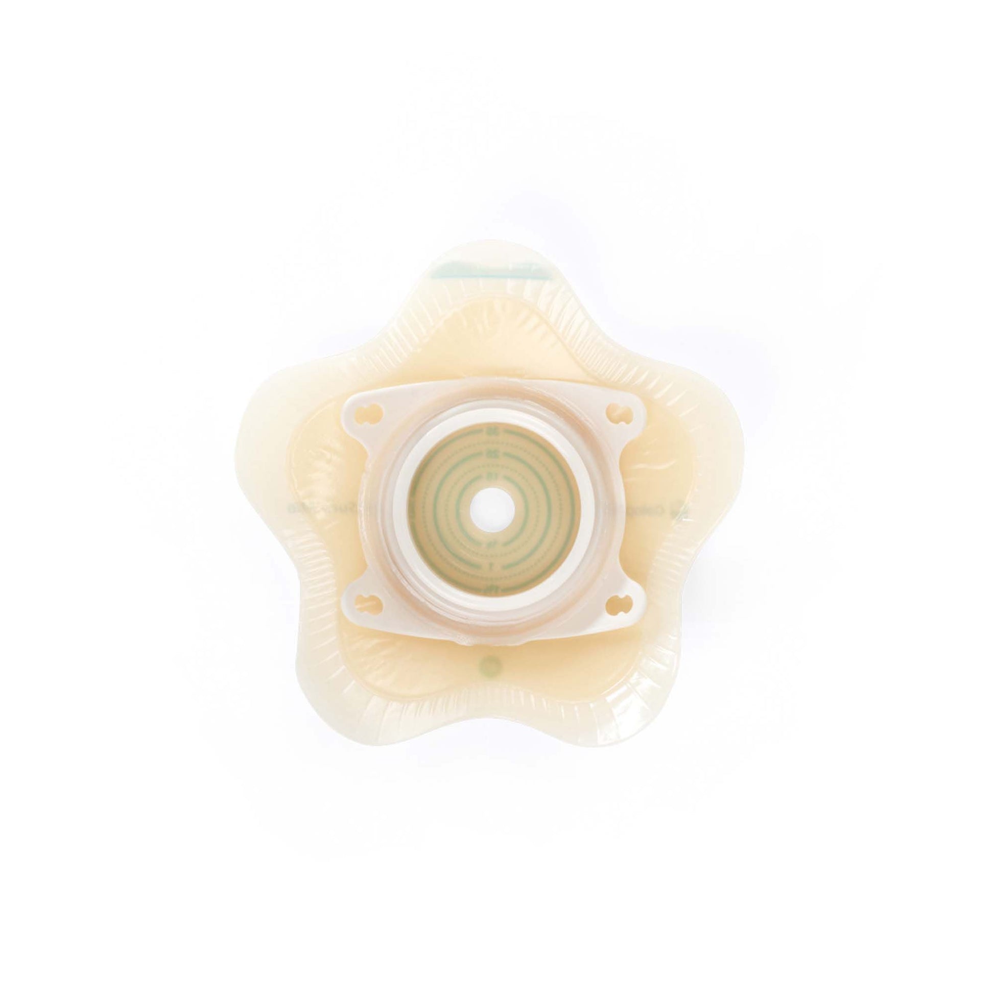 SenSura® Mio Convex Flip Ostomy Barrier, Trim to fit , Green Match