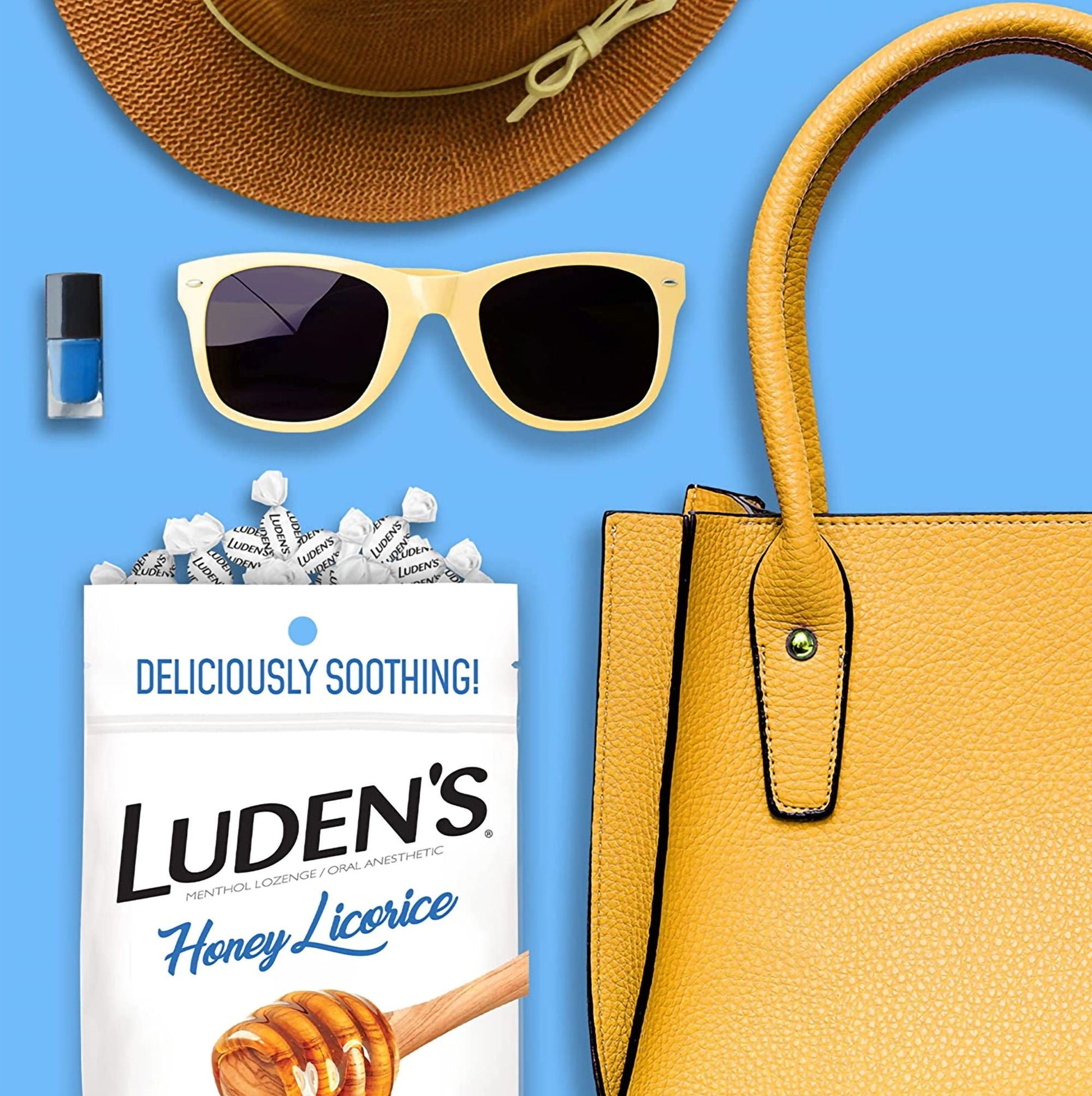 Luden's® Throat Drops Honey Licorice