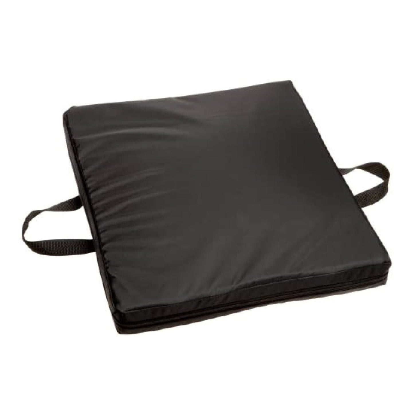 Mabis® Wheelchair Seat Cushion, Black, 16 D x 18 W x 2 H in.