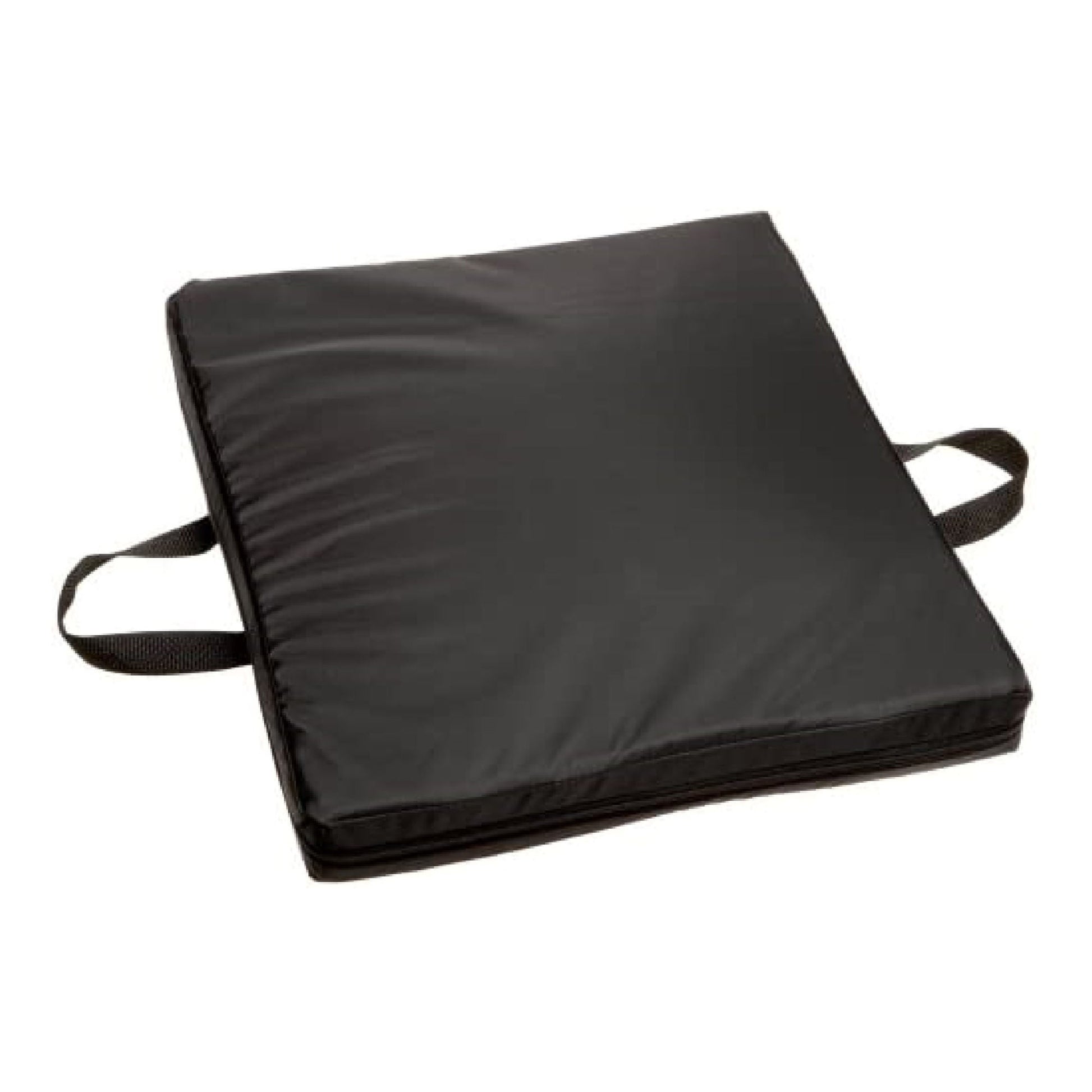 Mabis® Wheelchair Seat Cushion, Black, 16 D x 18 W x 2 H in.