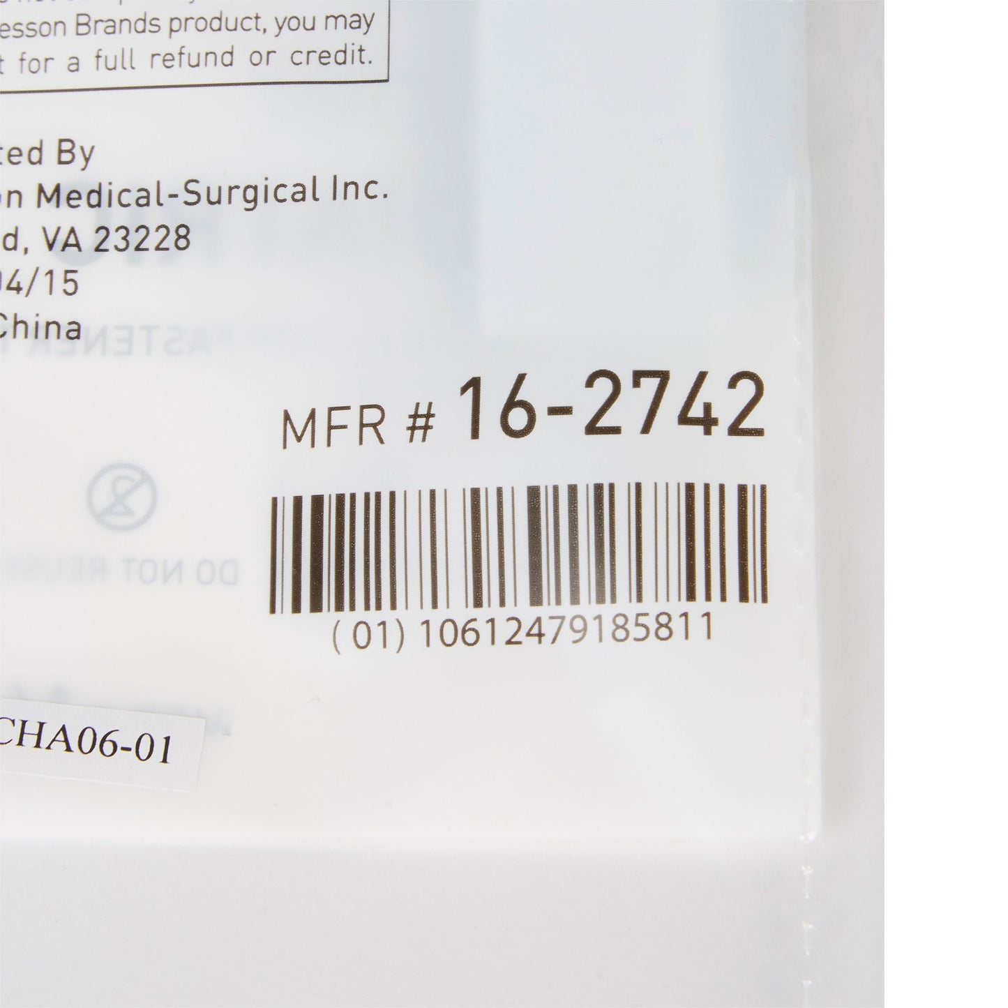 McKesson Tracheostomy Tube Holder, Pediatric