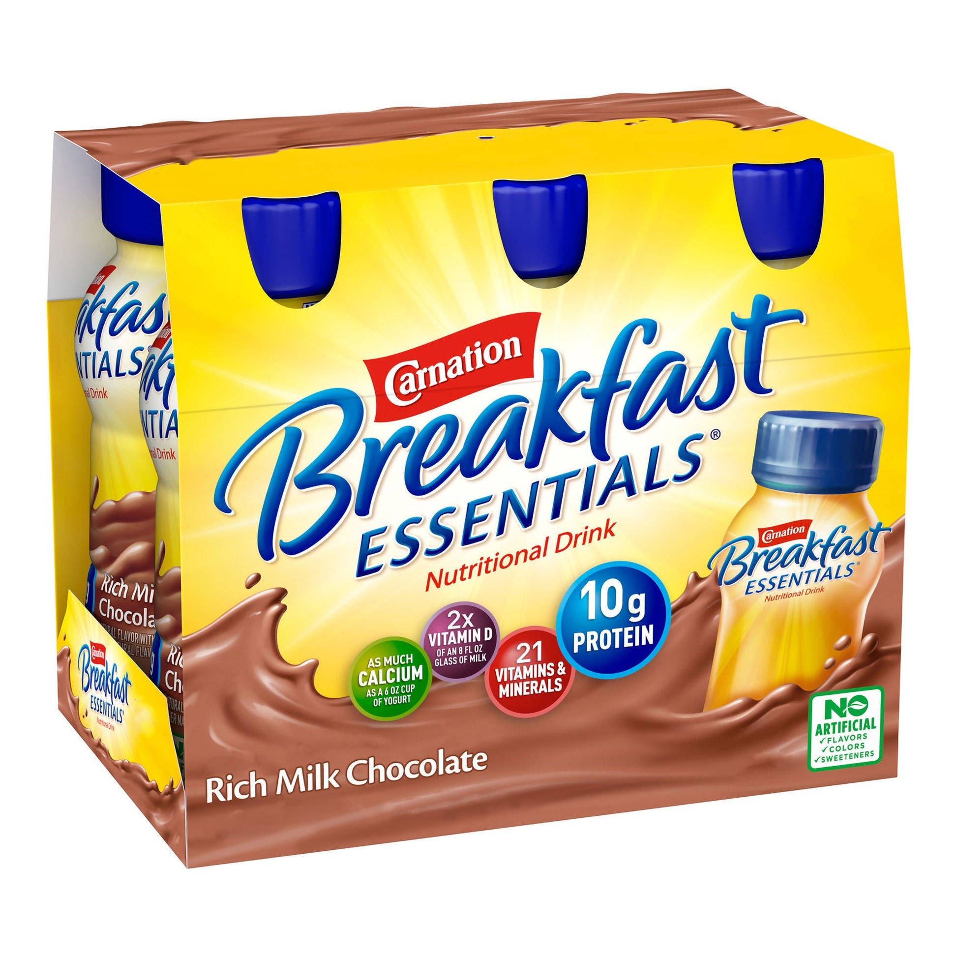 Carnation Breakfast Essentials® Chocolate Nutritional Drink, bottle