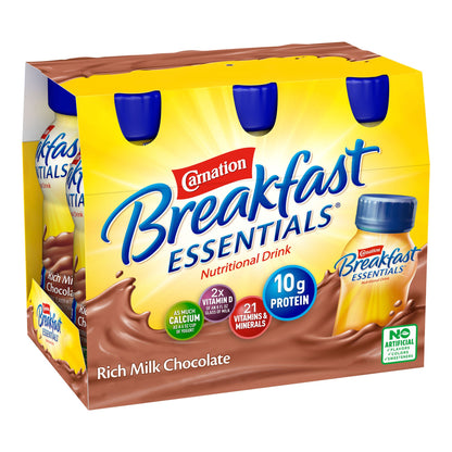 Carnation Breakfast Essentials® Chocolate Nutritional Drink, bottle