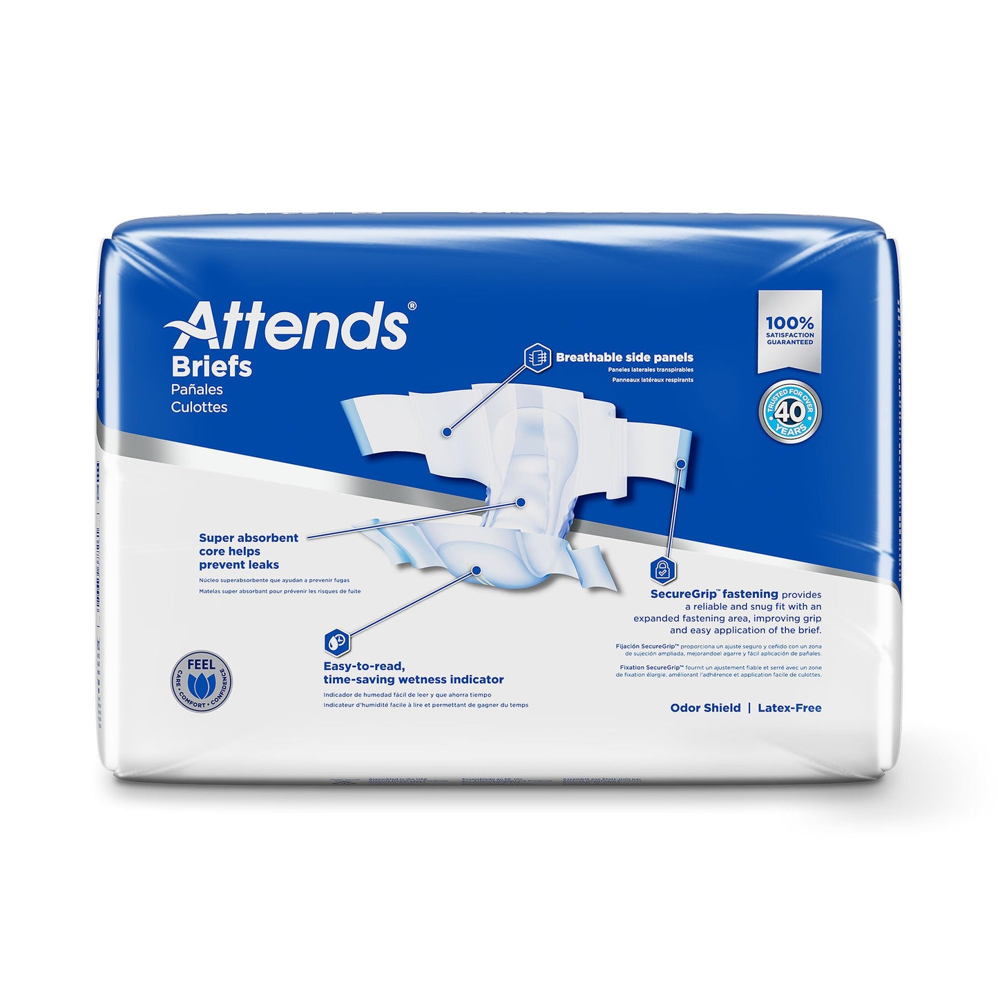 Attends® Extra Heavy Absorbency Briefs